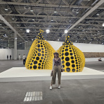 Yayoi Kusama Aspiring to Pumpkins Love the Love in My Heart 2023 Bronze and urethane paint